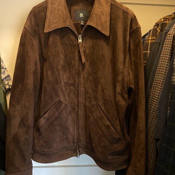 Suede Garage Jacket (Banana Republic) - Picture 2 of 6